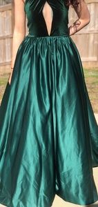 Emerald Green ballgown